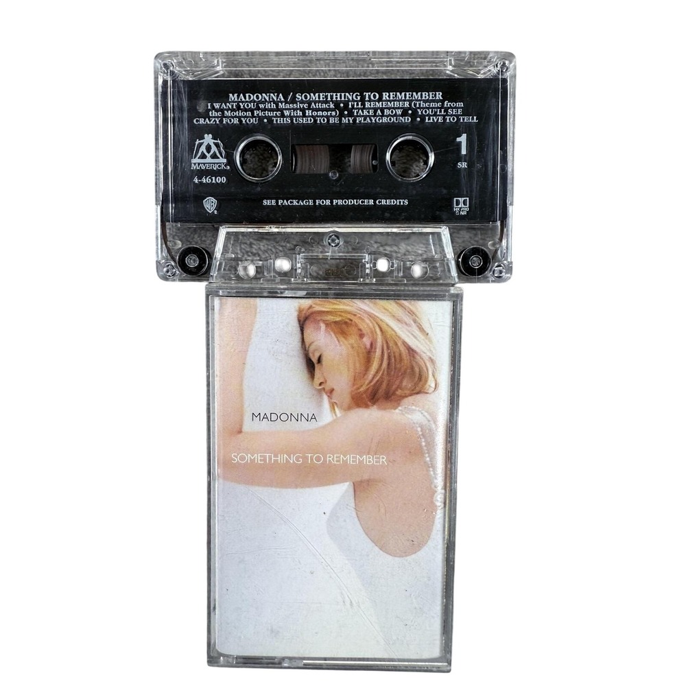 Madonna Something To Remember Cassette Tape 1995 Maverick Pop Music